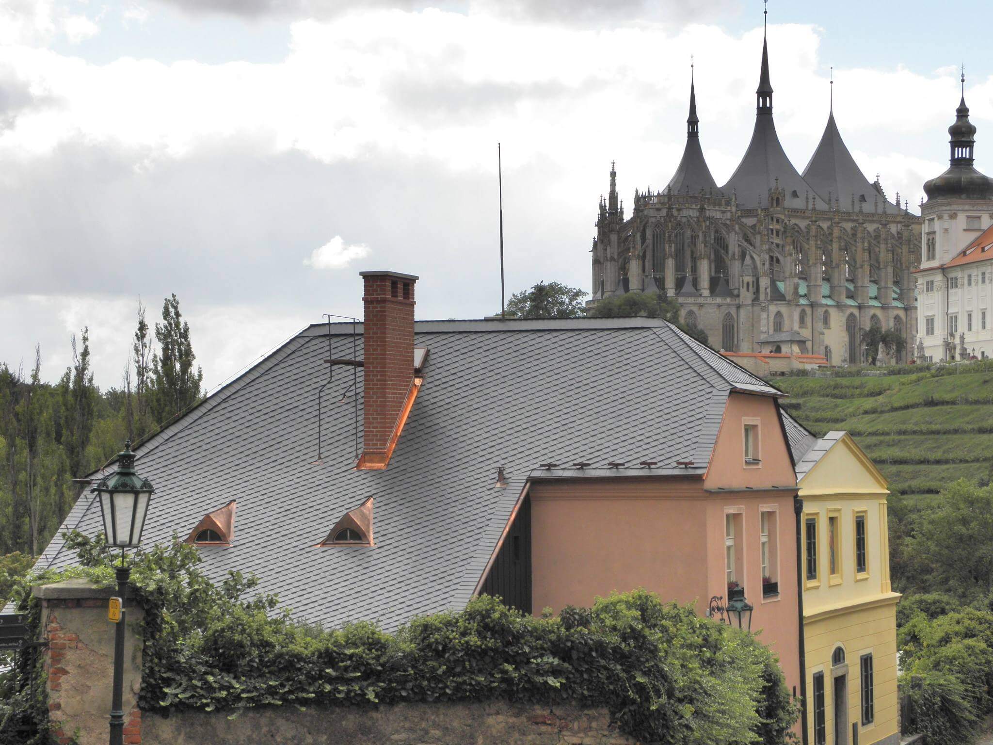 Моравська кладка. Покрівельний сланець Samaca