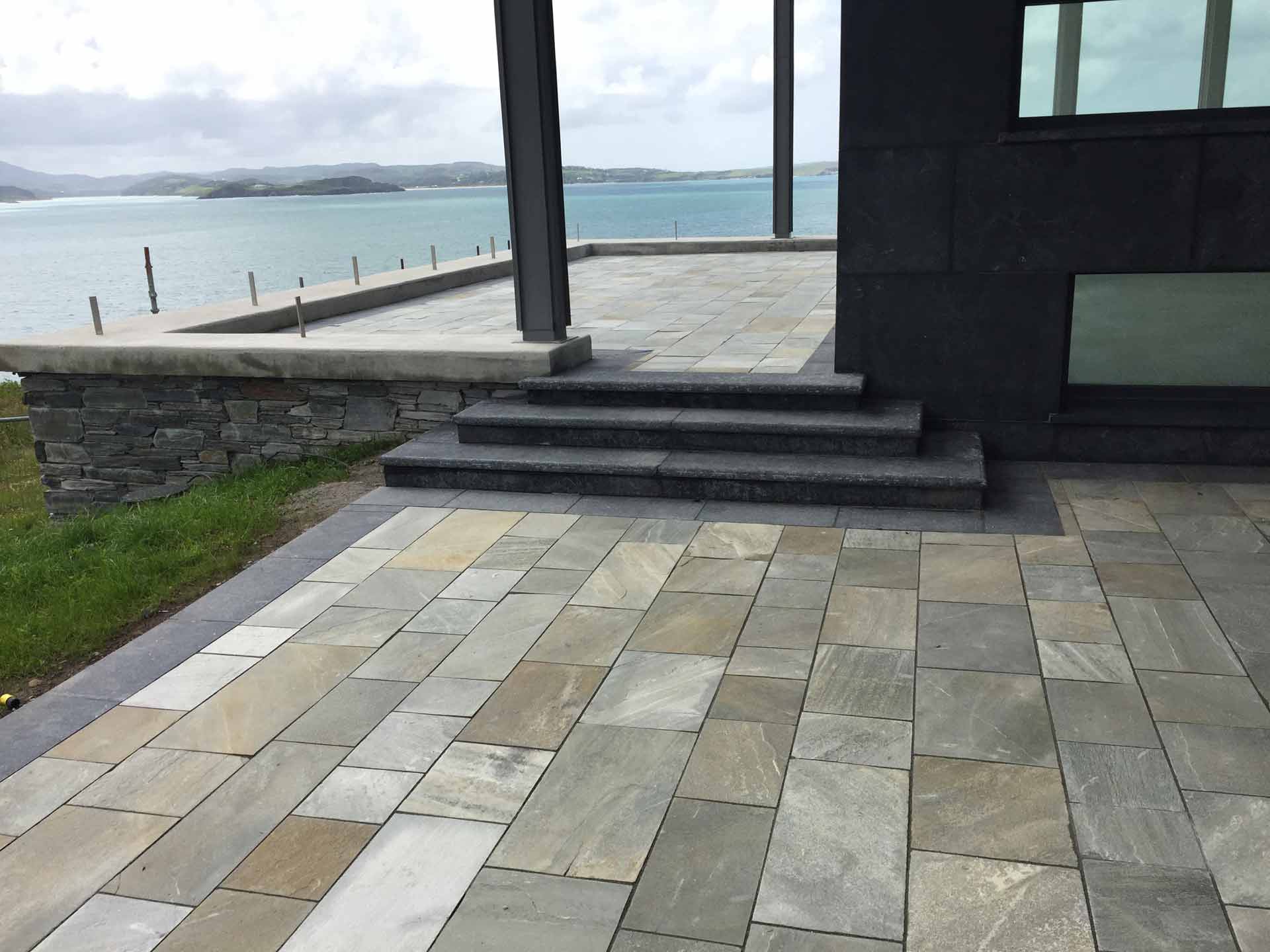 Кварцит Silver Donegal. Ландшафтний сланець Samaca