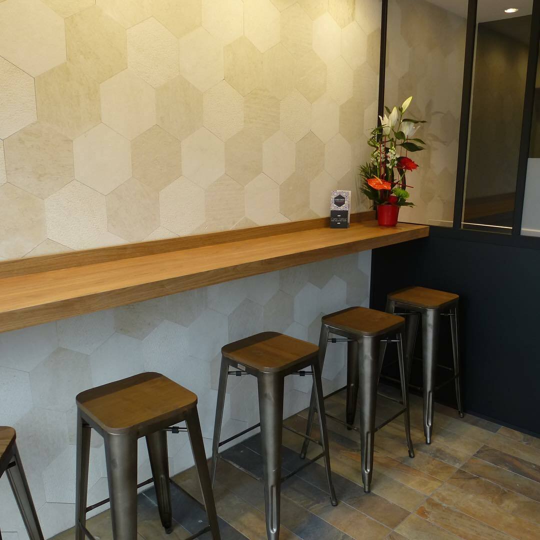 Каміння Bianco Forito. Інтер'єрний сланець Artesia