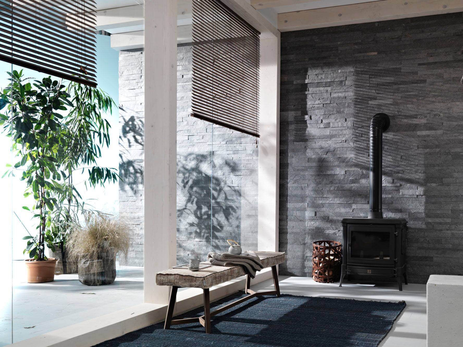 Каміння Silver Gray. Інтер'єрний сланець Artesia