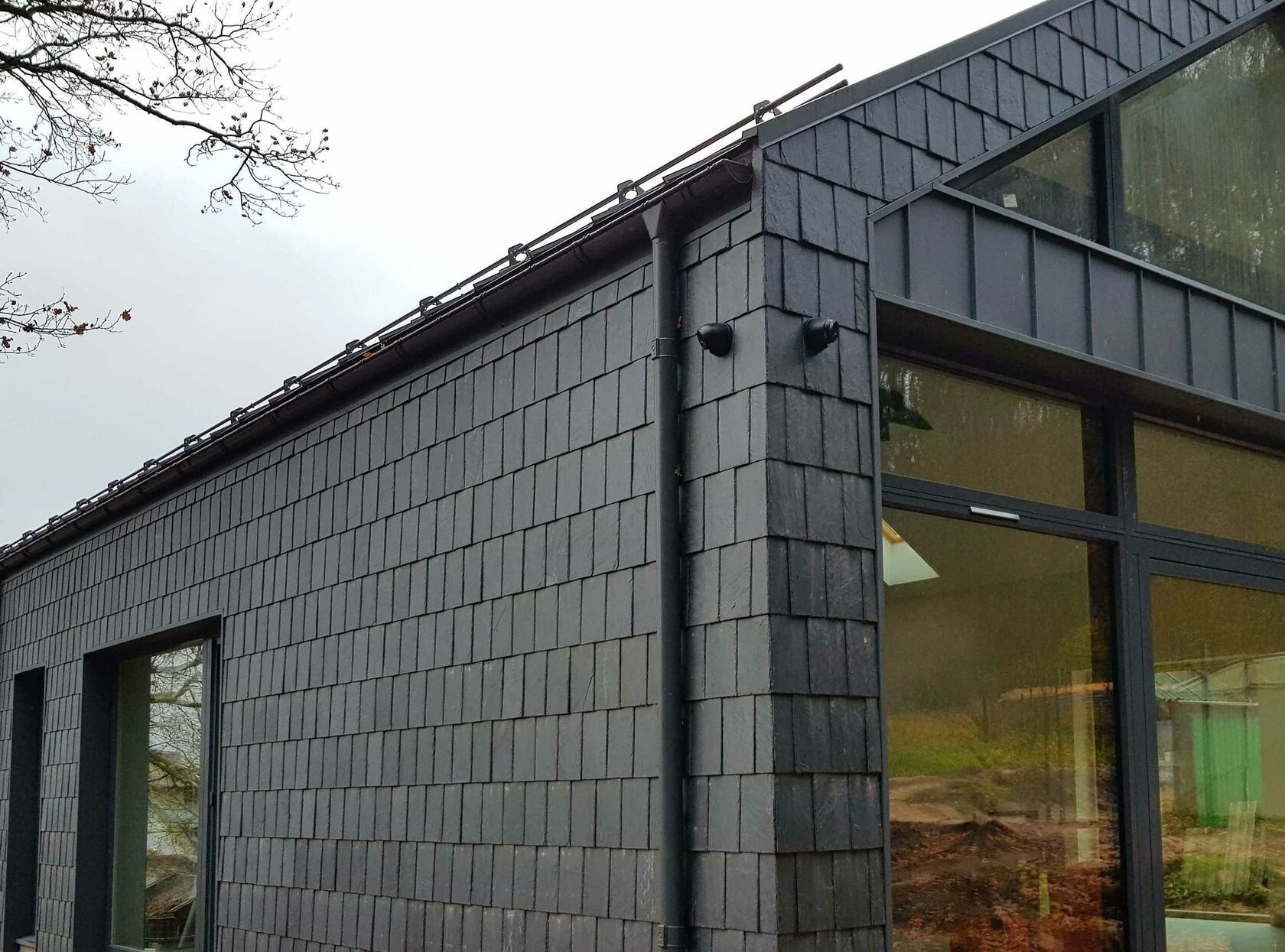 Портретна кладка. Фасадний сланець Samaca