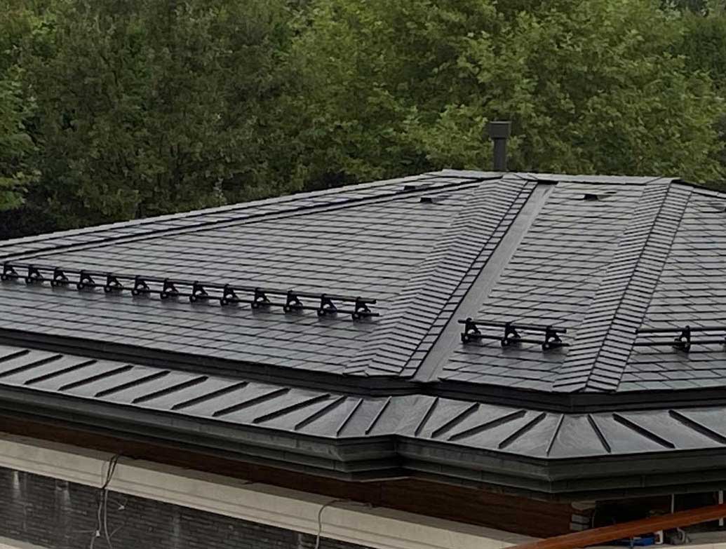 Приватний котедж в Конча-Заспі. Фасадний сланець Samaca