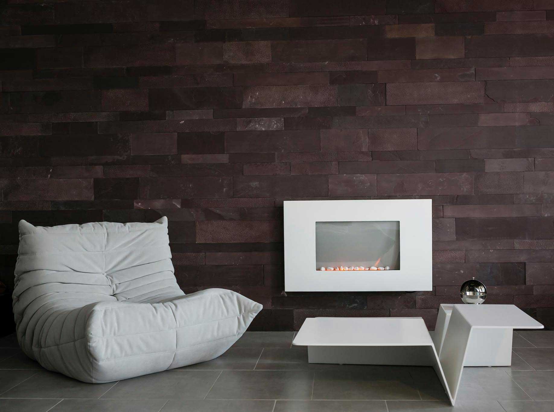 Каміння Cacao. Інтер'єрний сланець Artesia