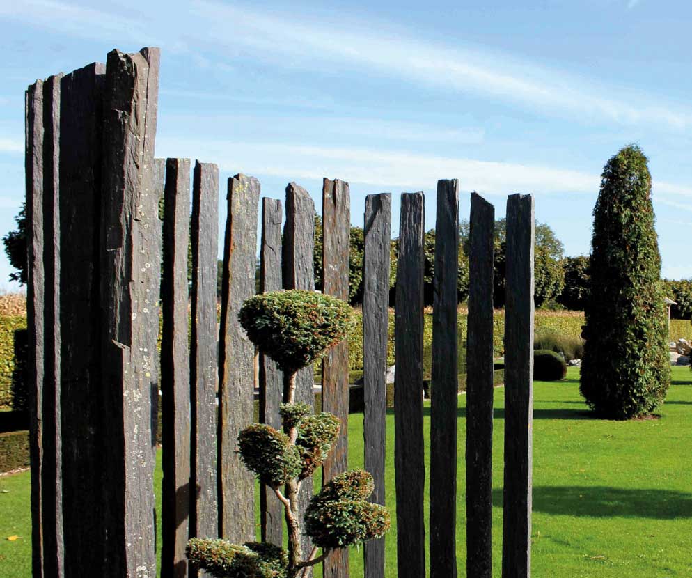 Натуральний сланець в ландшафті. Новини компанії "Dafa"