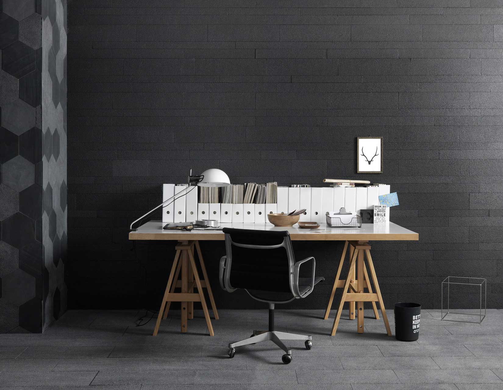 Каміння Black. Інтер'єрний сланець Artesia