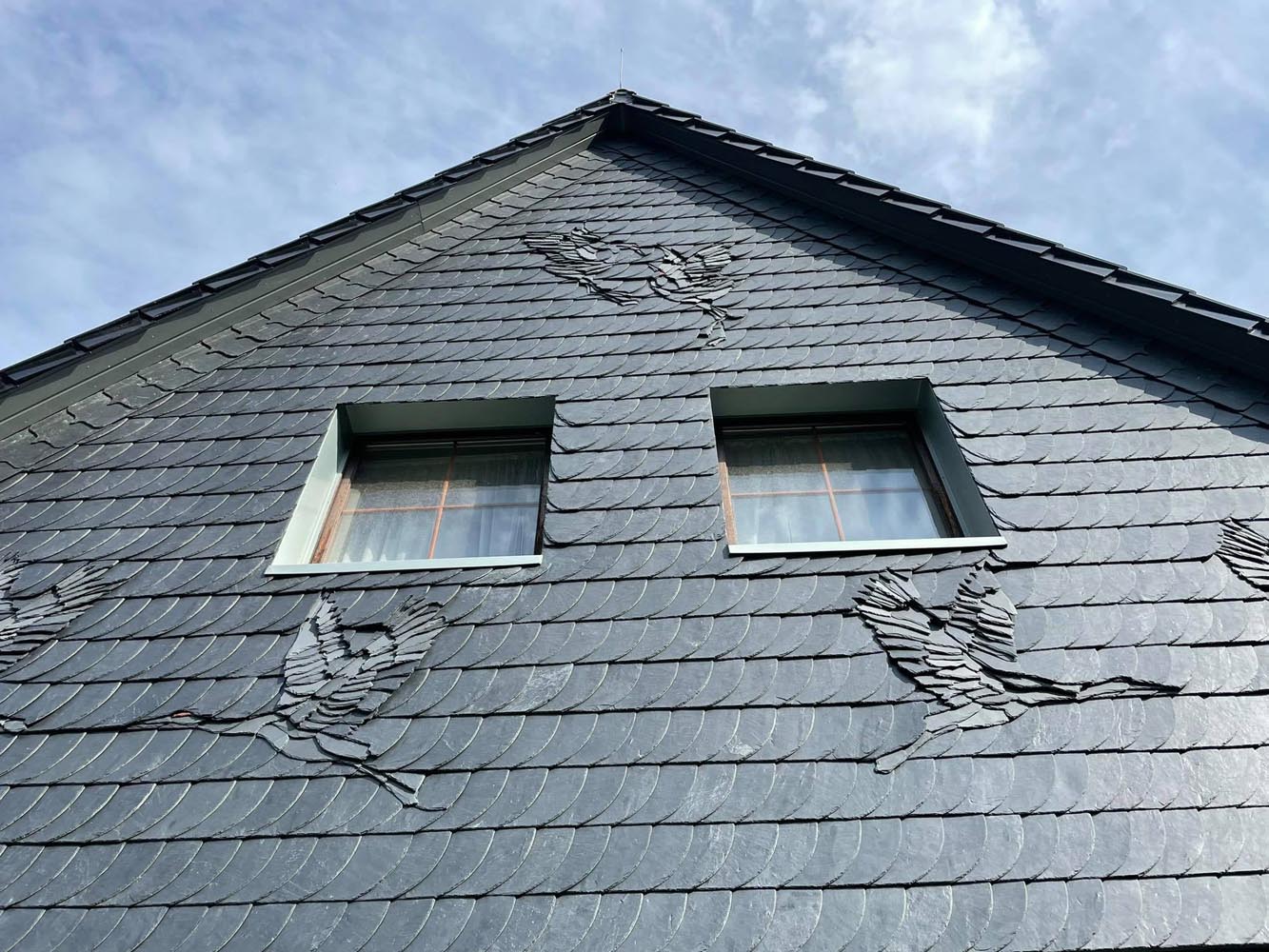 Фасад із натурального сланцю. Новини компанії "Dafa"