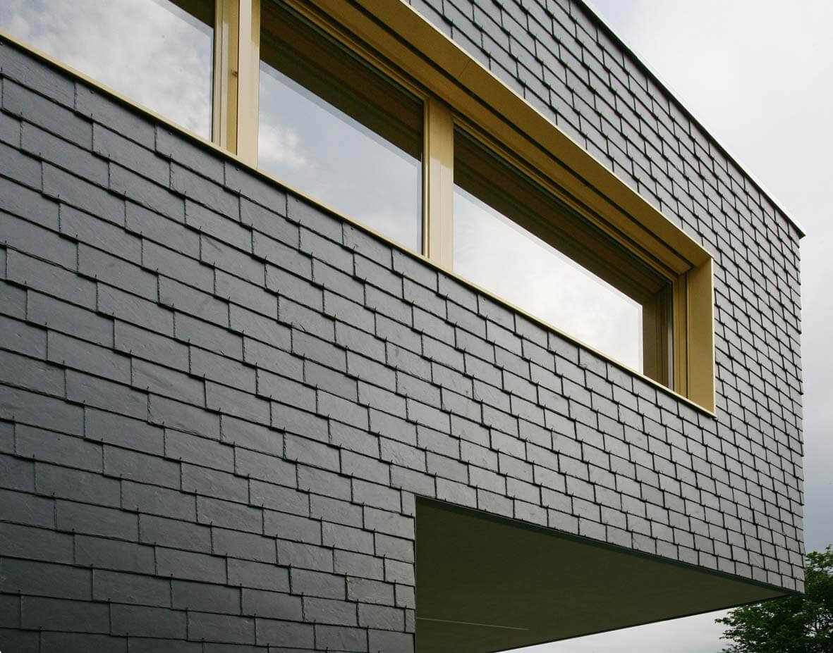 Горизонтальна кладка. Фасадний сланець Samaca