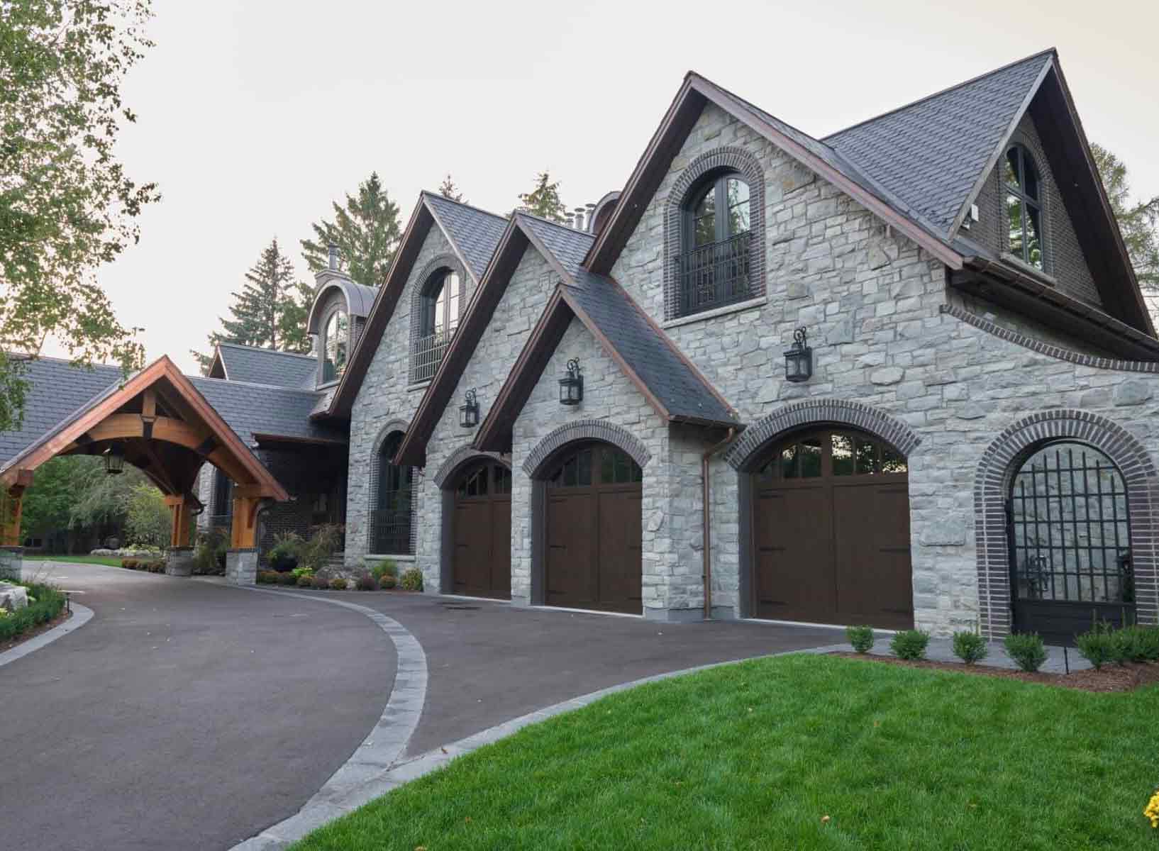 Прямокутна кладка. Покрівельний сланець Samaca