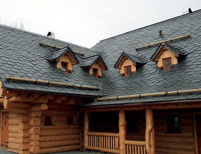 Granel Irregular Redondo — дика кладка. Покрівельний сланець Samaca